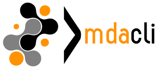 The Logo of the MDAnalysis command line interface